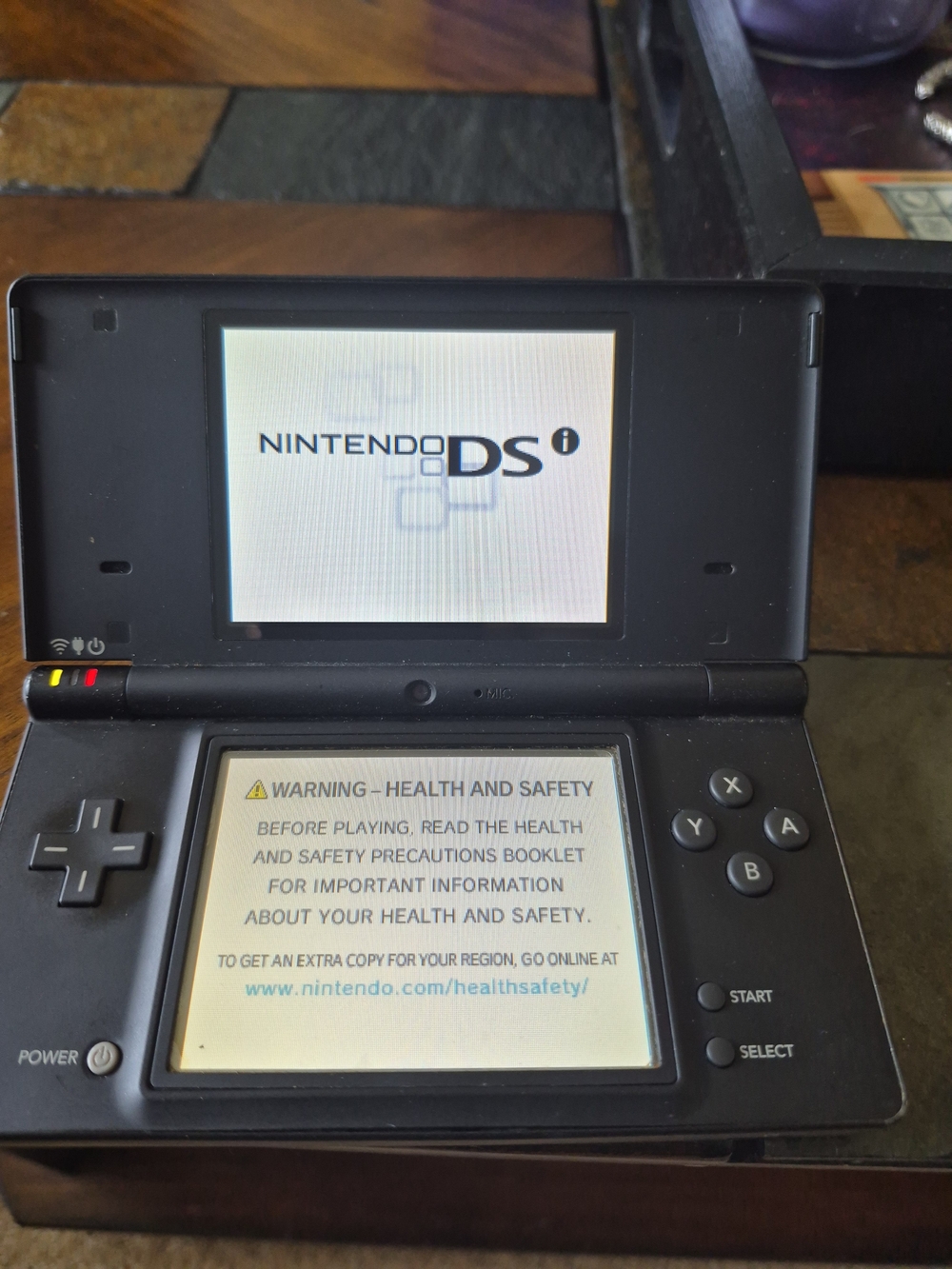 Nintendo DS TWL Black Handheld Gaming Console - Black
